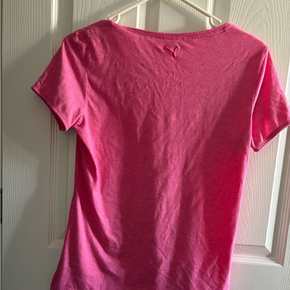 Pink Puma Activewear T-Shirt